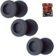 Crysendo Headphone Cushion (60mm / 6cm) | 10MM Extra Thick Replacement Earpads Soft Sponge Cover Ear