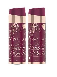 ROSILA Beauty World Body Deodorant Combo Set of 2 for Women | Premium Long Lasting Perfume Scent for
