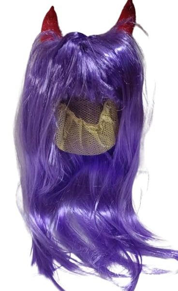 Beauty Tool Evil Design Hair Wig For Women And Girls For Party, Scard Challenge, Prank Party | Pack