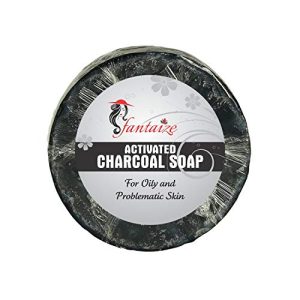 Fantaize - Handcrafted Charcoal Bathing Soap - Pack of 1 (100 Grams)