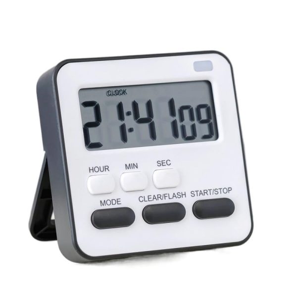 Agabani Multi-Function Alarm Clock Timer Dual-Purpose Stopwatch time Management Reminds Students to