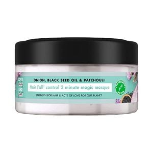 Love Beauty & Planet Onion Black Seed & Patchouli Hair Mask for hair fall control I Paraben Free,