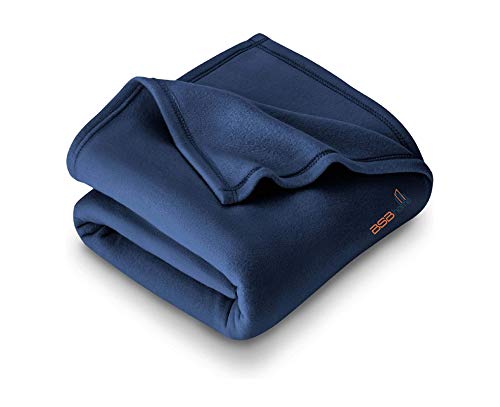 BSB HOME® 300 GSM Special for Heavy Winter Plain Light Weight Polar Fleece Blanket for Single Bed