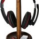 UHUD CRAFTS Headphone Tabletop Stand, Wooden Headphone Holder for Gamers & Music Lovers, Computer