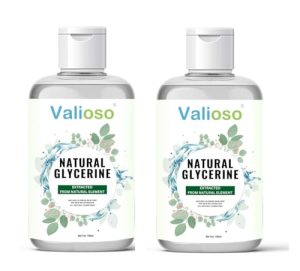 Valioso Pure Glycerine For Face Beauty And Skin Care, Skin Moisturizer Combo Pack Of 2 (200ml)