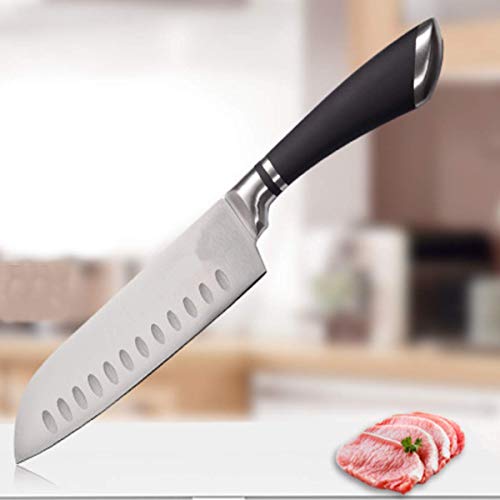 Potency 1PCS Santoku Chef Knifes - 6 Inch Razor Sharp Blade Santoku Knife, Japanese Kitchen Knives