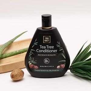 Tru Hair Tea Tree Conditioner Shea Butter, Tea tree oil, Vitamin E for damaged Hair |Nourishes &