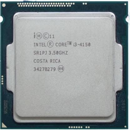Core i3-4150 4th Generation 3.5 GHz LGA 1150 Socket Desktop Processor (Silver)