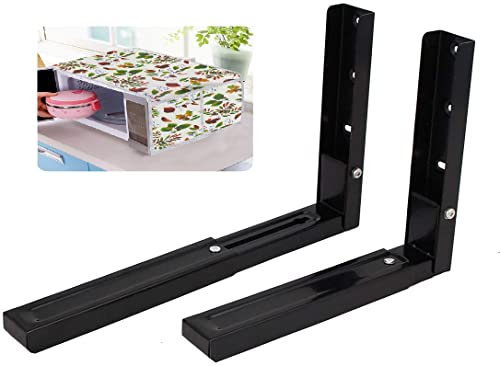 Lepose Oven stand with flower print oven cover wall Mounted, Oven stand for kitchen, Wall mount,