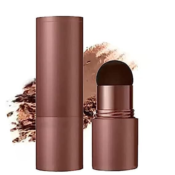 CHIC FUSION BEAUTY Hair Line Powder(Brown,Light Brown) Color 24gm |Hair Shading Sponge Pen|Hairline