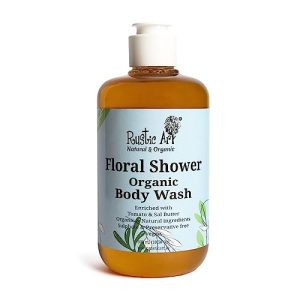 Rustic Art Organic Body Wash (Floral Shower, 300ml)