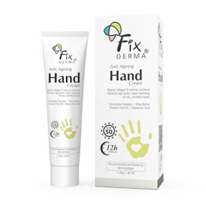 Fixderma Anti Ageing Hand Cream for Women & Men | Ceramide Moisturizer | Hyaluronic Acid Cream |