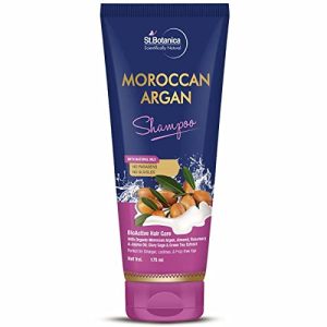 St.Botanica Moroccan Argan Hair Shampoo, 175ml with Moroccan Argan Oil to Nourish Dull & Dry Hair |