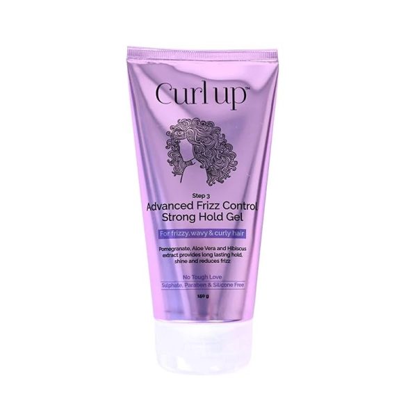 Curl Up Advanced Frizz Control Strong Hold Gel 150g