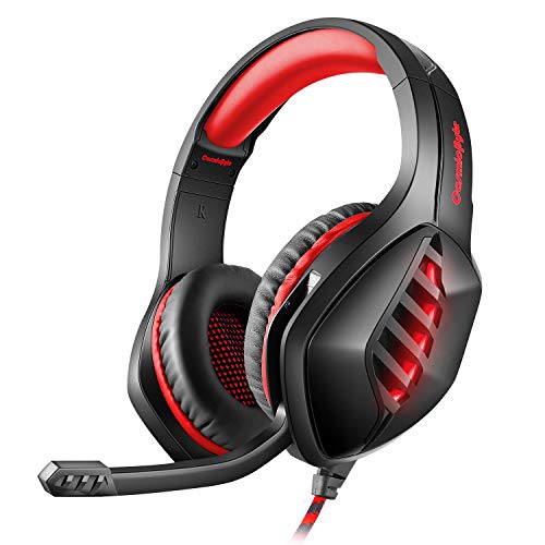 Cosmic Byte GS430 Gaming Headphone, 7 Color RGB LED and Microphone for PC, PS5, Xbox, Mobiles,