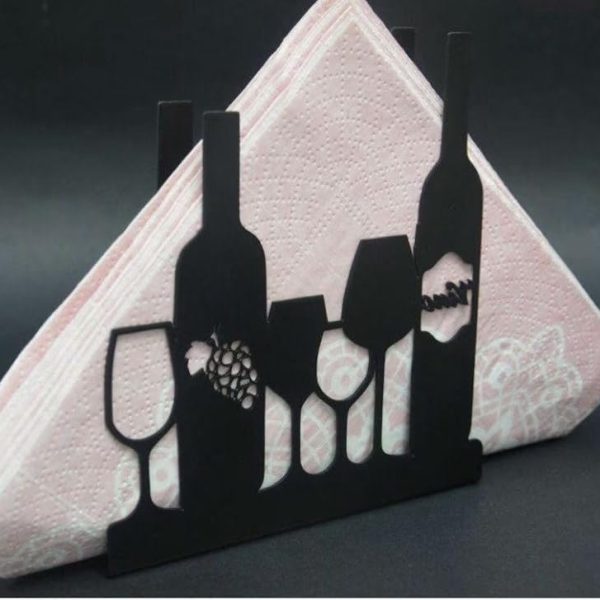 RSBS Napkin Holder, Metal Tissue Paper Stand for Dining Table, Kitchen, Office, Home Decor,