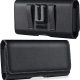 TDG Pu Leather Belt Pouch Holster for Apple iPhone Smartphones & Mobiles (Display 5 to 6.5 inches)