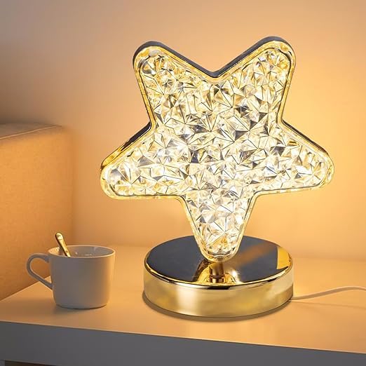 VENZISA Crystal Star LED Night Lamp (Crysta Star Lamp)