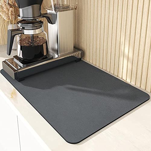 PAGHADI Dish Drying mat for Kitchen Water Absorbent mat Drying mat for Kitchen Utensils Large Dry