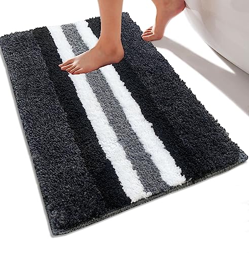 Luxe Home Bath Mat (1600 GSM) Super Soft Non-Slip Turkey Bathmat for Entrance, Kitchen, Bedroom, and