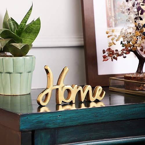 Purestory Tabletop Freestanding Home Sign,Decorative Metal Words Home Decor,Bedroom Kitchen Living