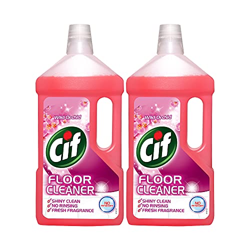CIF Wild Orchid Multipurpose Floor Cleaner with Shiny Clean & Fresh Fragrance 950ml (Pack of 2)