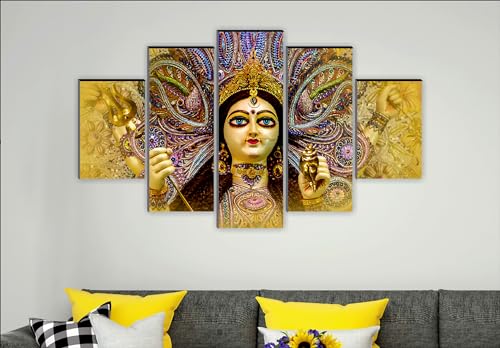 SAF Shrowali Durga ma wall Painting for Living Room | Painting for Wall Decoration | Wedding Gift