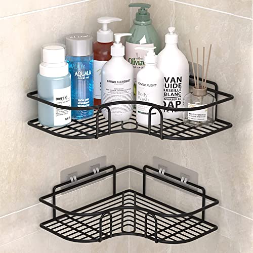 Plantex Metal Self Adhesive Shower Caddy/Storage Organizer Near Shower- Bathroom Accessories (Pack