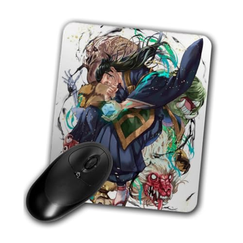 Thick Anime Theme Mouse pad Thick Non Slip Gamers Laptop Desktop PC Rubber Base Anti Skid Smooth