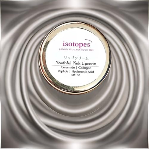 isotopes J-Beauty Youthful Pink Lipcerin| Ceramides, Hyaluronic Acid, Collagen Peptides, Glycerin,