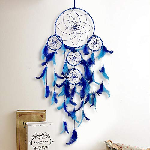 DULI Dream Catcher Traditional Indian Dreamcatcher Wall Art for Bedrooms, Home Wall, Hanging Design,