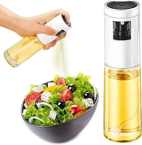 Oil Sprayer for Cooking, Food-grade Olive Oil Sprayer Mister Dispenser Bottle, 120ml Portable Oil