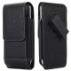 TDG Pu Leather Belt Pouch Holster for Apple iPhone Smartphones & Mobiles (Display 5 to 6.5 inches)