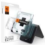 Spigen Ez Fit Tempered Glass Screen Protector For Mobile Guard For Samsung Galaxy Z Flip 5 (2 Pack)