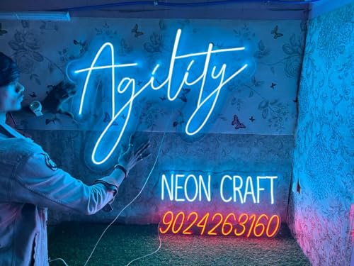 Custom Neon Light Neon Sign | Aesthetic Custom Neon Signs | Name Light Neon Sign | Wedding Neon Sign