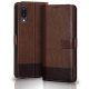 TheGiftKart Samsung Galaxy M02 Flip Back Cover Case | Dual-Color Leather Finish | Inbuilt Stand &