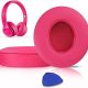 SoloWIT Earpads Cushions Replacement for Beats Solo 2 & Solo 3 Wireless On-Ear Headphones, Ear Pads