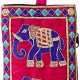 Kuber Industries Embroided Velvet Mobile Cover with Sari Hook, Multicolor (BG0164)