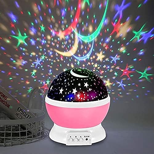 Divyam khushiyo ki roshni Star Master Projector with USB Wire Colorful Romantic LED Night Projector