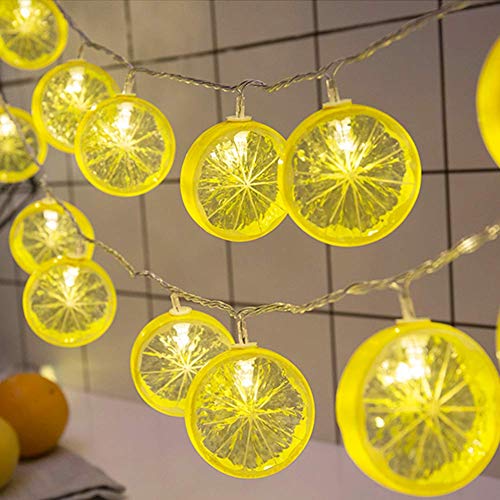 One94Store Lemon LED String Light 16 LED 3 Meter Warm White Fairy String Light for Indoor Outdoor