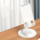 Mobile Phone Stand 360° Rotation Height and Angle Adjustable Cell Phone Stand for Desk Office