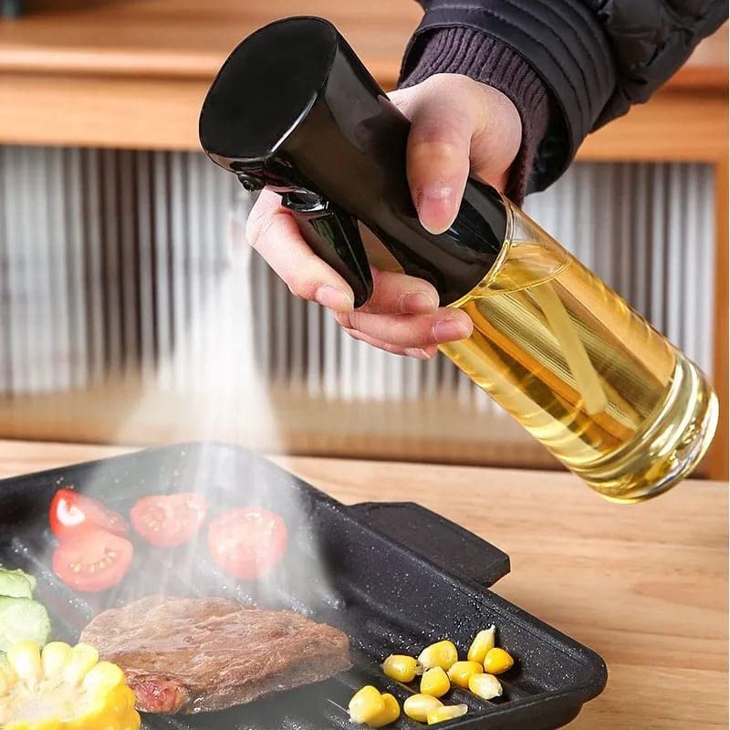 Perfect Pricee Borosilicate Glass Oil Sprayer For Cooking, Oil Dispenser Bottle Kitchen Gadgets
