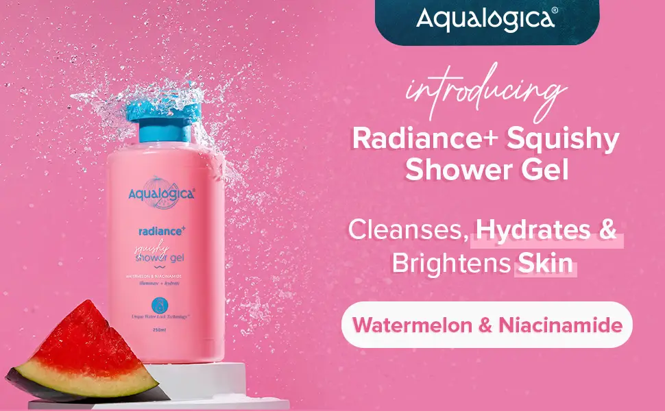Aqualogica Radiance+ Squishy Shower Gel