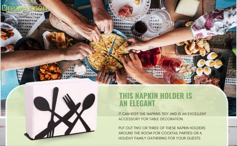 SPN-BFCC Napkin Holder for Dining Table - Tissue Paper Stand