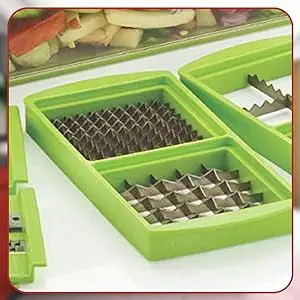 12 Cutting Blades (14 functions in one), Green