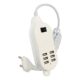 Storeaturdoor White 6 Port 30W USB Power Adaptor Desktop Charger 1.5m Extension Cable Charge 6