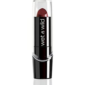 Wet n Wild Silk Cream Finish Lipstick, 3.6g (Dark Wine)
