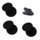3 Pair Ear Muffs Earphone Cushion 5mm Thick Replacement Earpads with Collar Cuff Clip Holder|