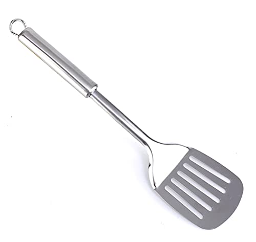 Kuber Industries Stainless Steel Turners/Slotted Turner/Cooking Turner/for Dosa, Roti, Omlette,