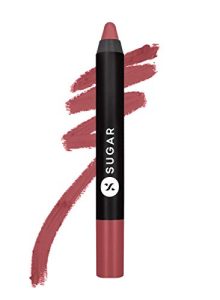 SUGAR Cosmetics Matte As Hell Mini Crayon Lipstick for women | Lasts upto 12hrs | Lipwear with Matte